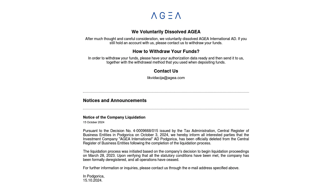 AGEA