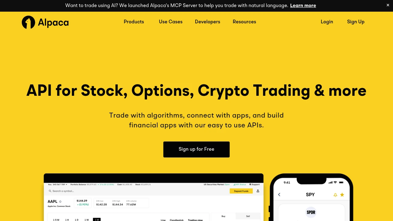 Alpaca Trading