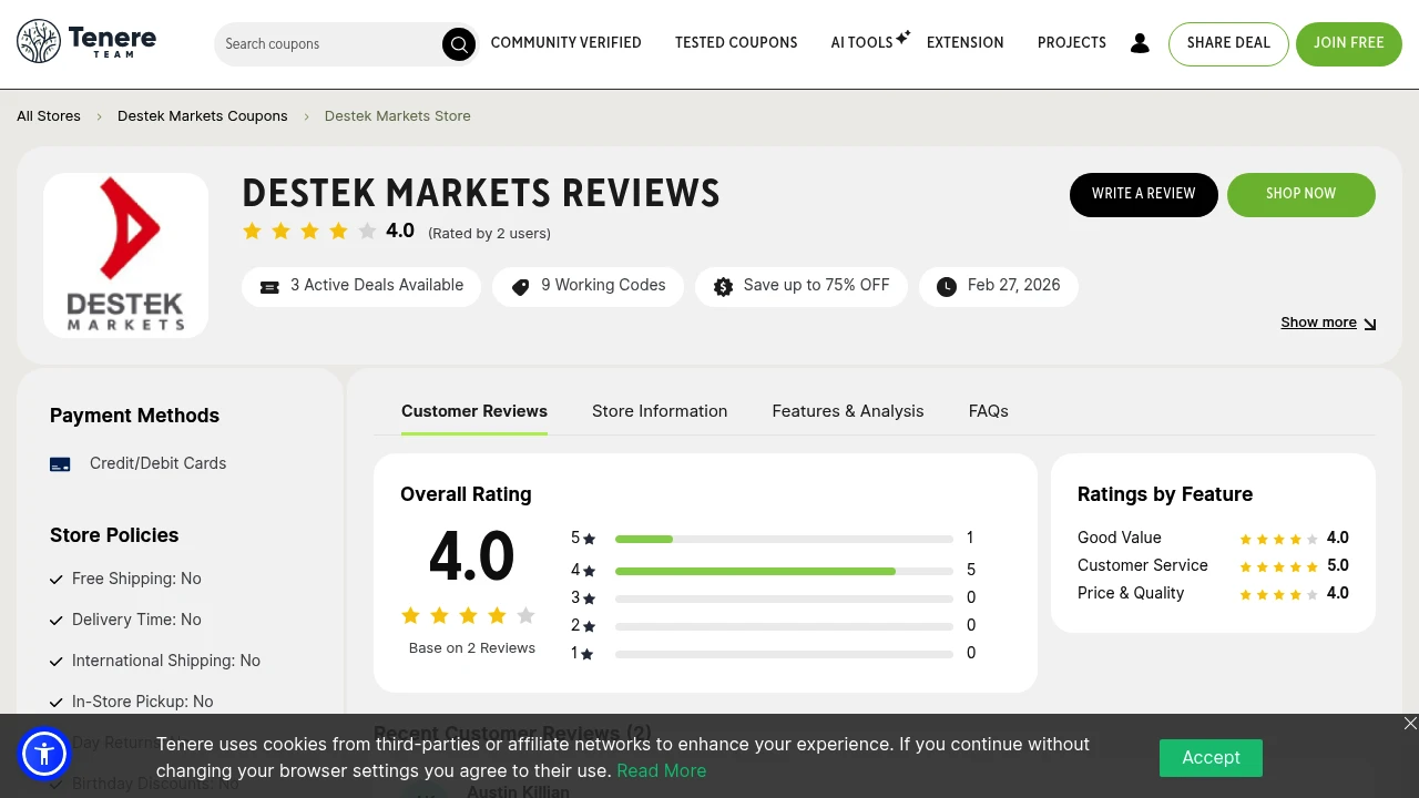 Destek Markets
