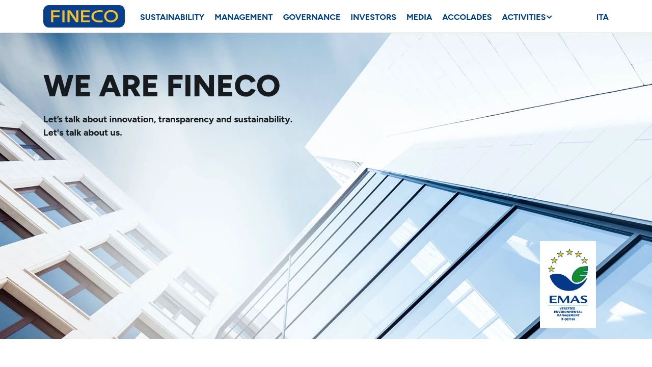 Fineco Bank preview