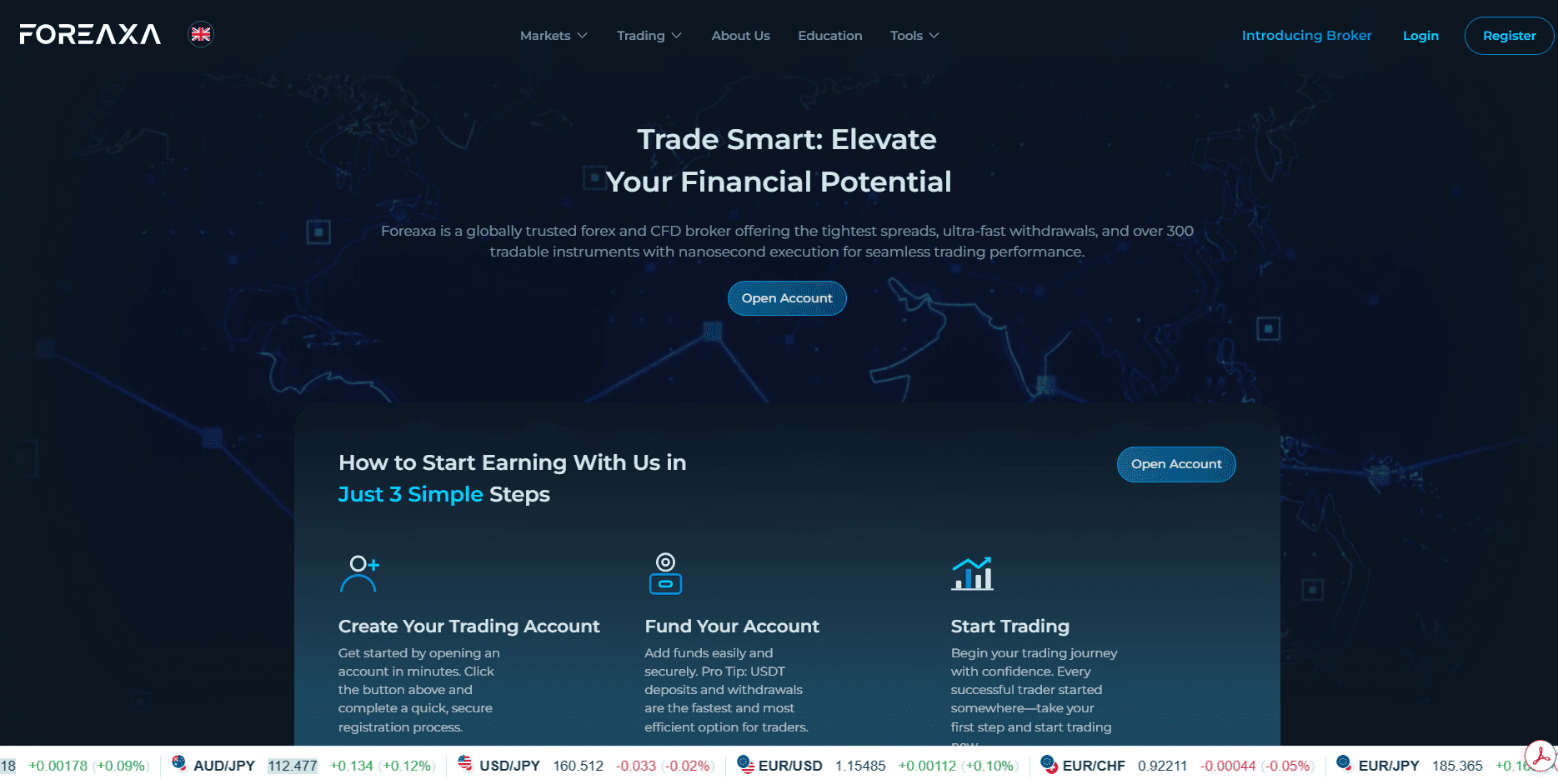 Broker Screenshot