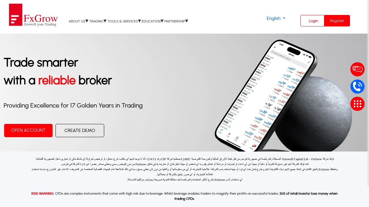 FxGrow preview