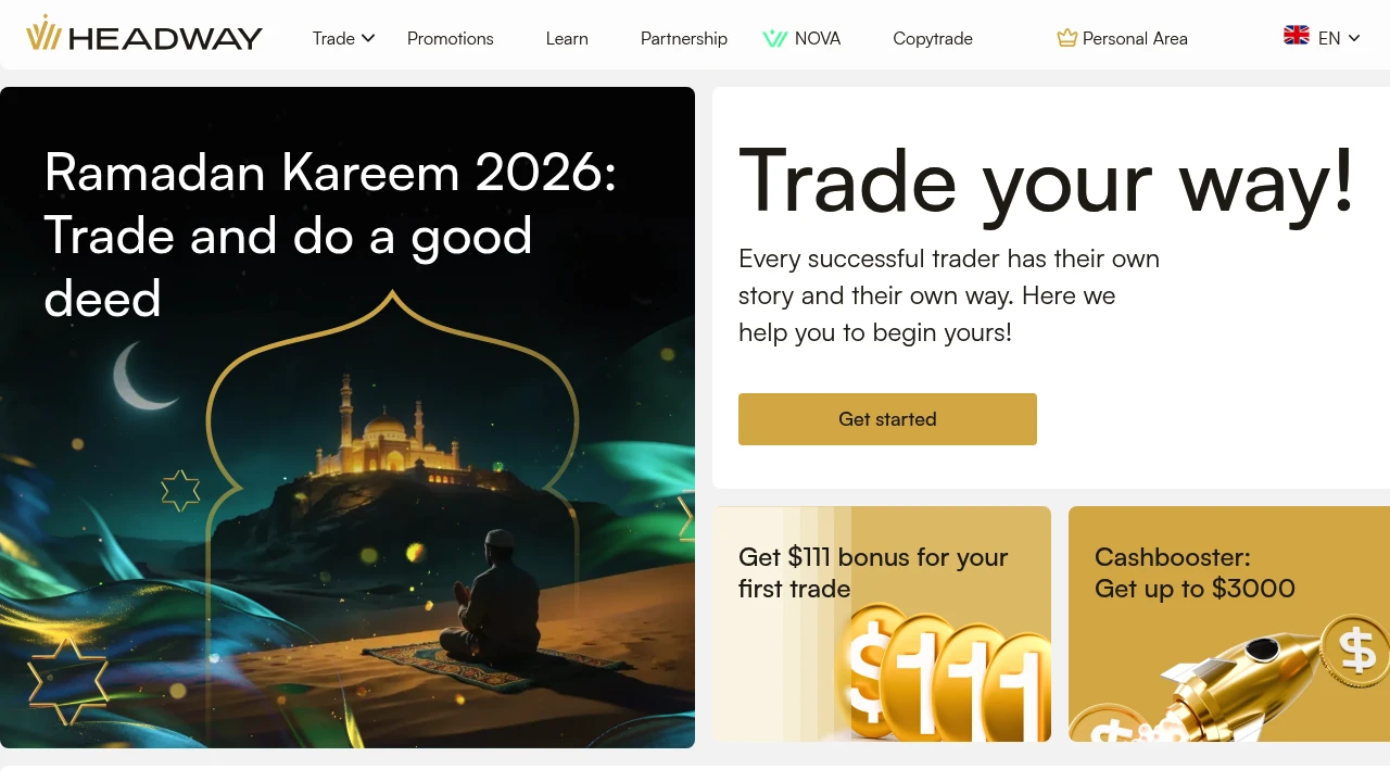 Headway Broker preview