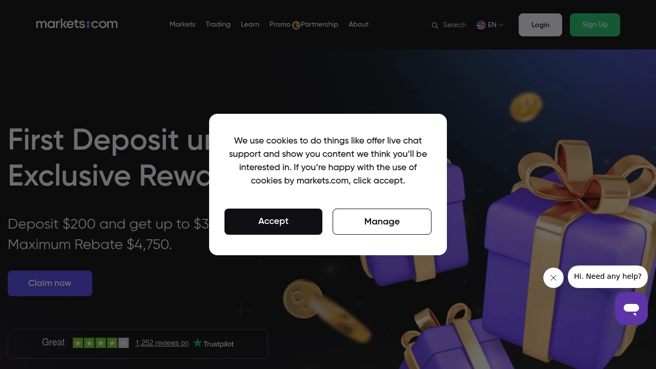 Markets.com preview
