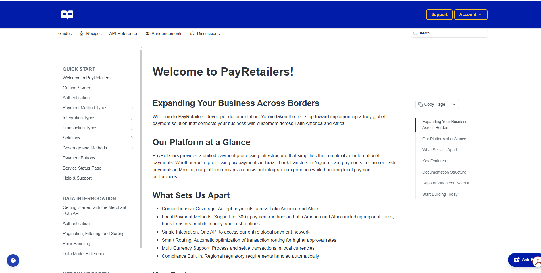 Pay Retailers preview