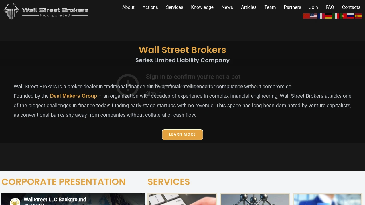 Wall Street Brokers preview